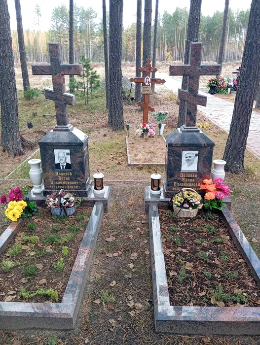 Изготовленный памятник из гранита, работа 154