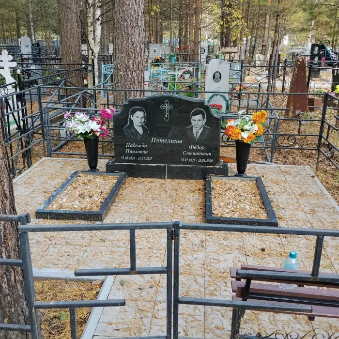 Изготовленный памятник из гранита, работа 8